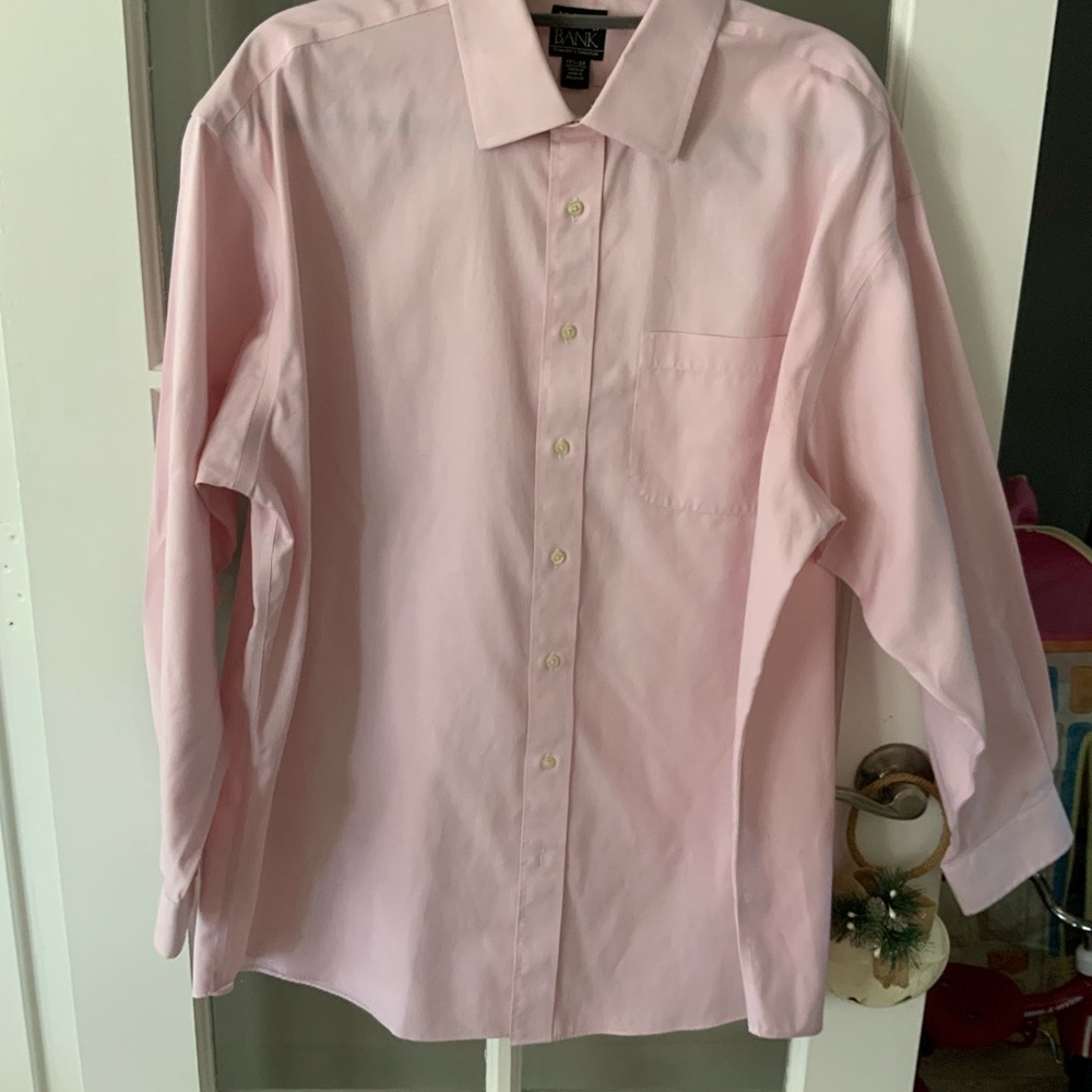 Van Heusen Pink Button-Up Shirt